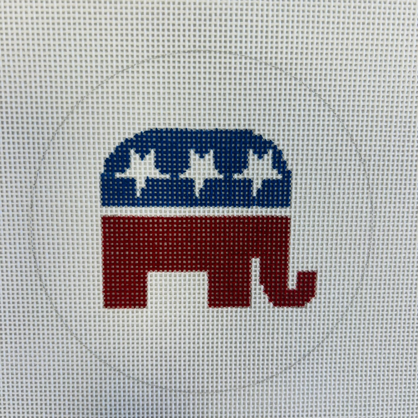 GOP Elephant Ornament