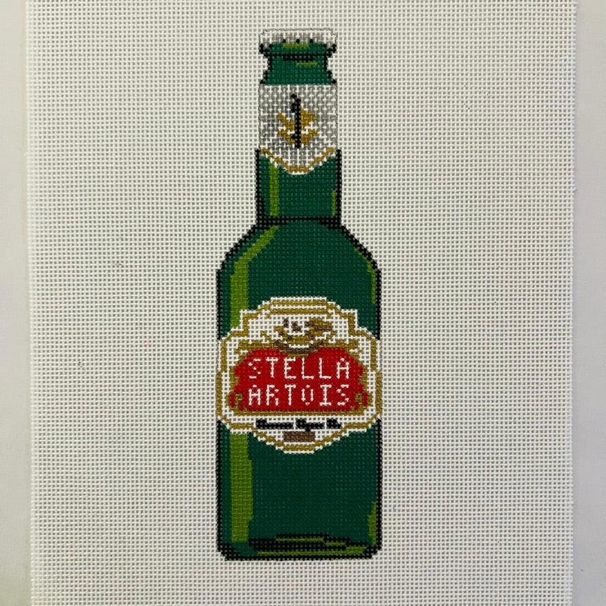 SA Beer Bottle Needlepoint Canvas