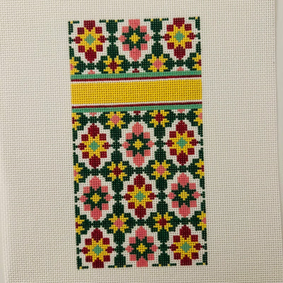 Portuguese Tiles EGC Winter Needlepoint Canvas
