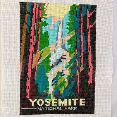 Yosemite National Park Needlepoint Canvas
