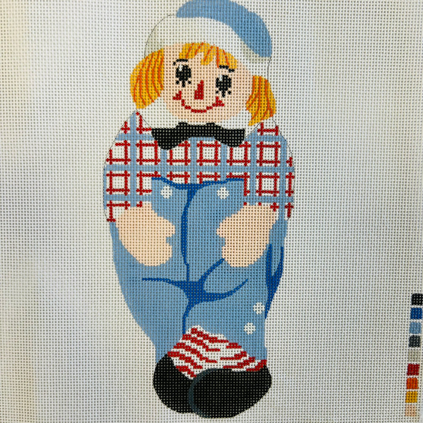 Raggedy Andy Needlepoint Canvas