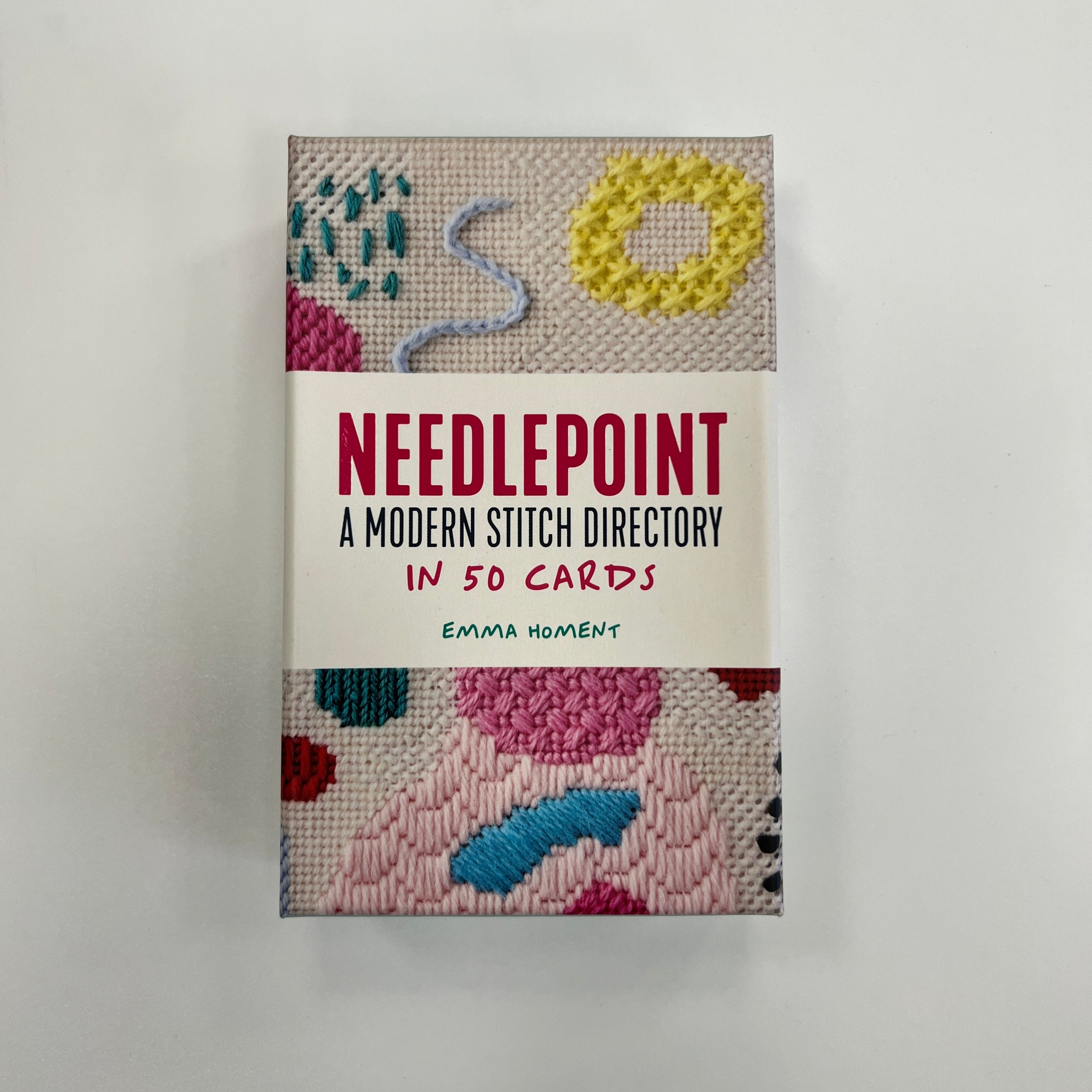 David & Charles Needlepoint A Modern Stitch Directory - 50 Card