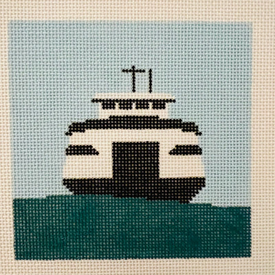 Ferry Square Needlepoint Canvas