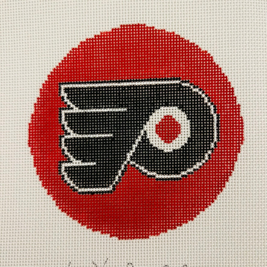 Philadelphia Flyers Ornament Needlepoint Canvas