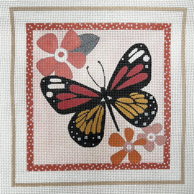 Butterfly Needlepoint Canvas