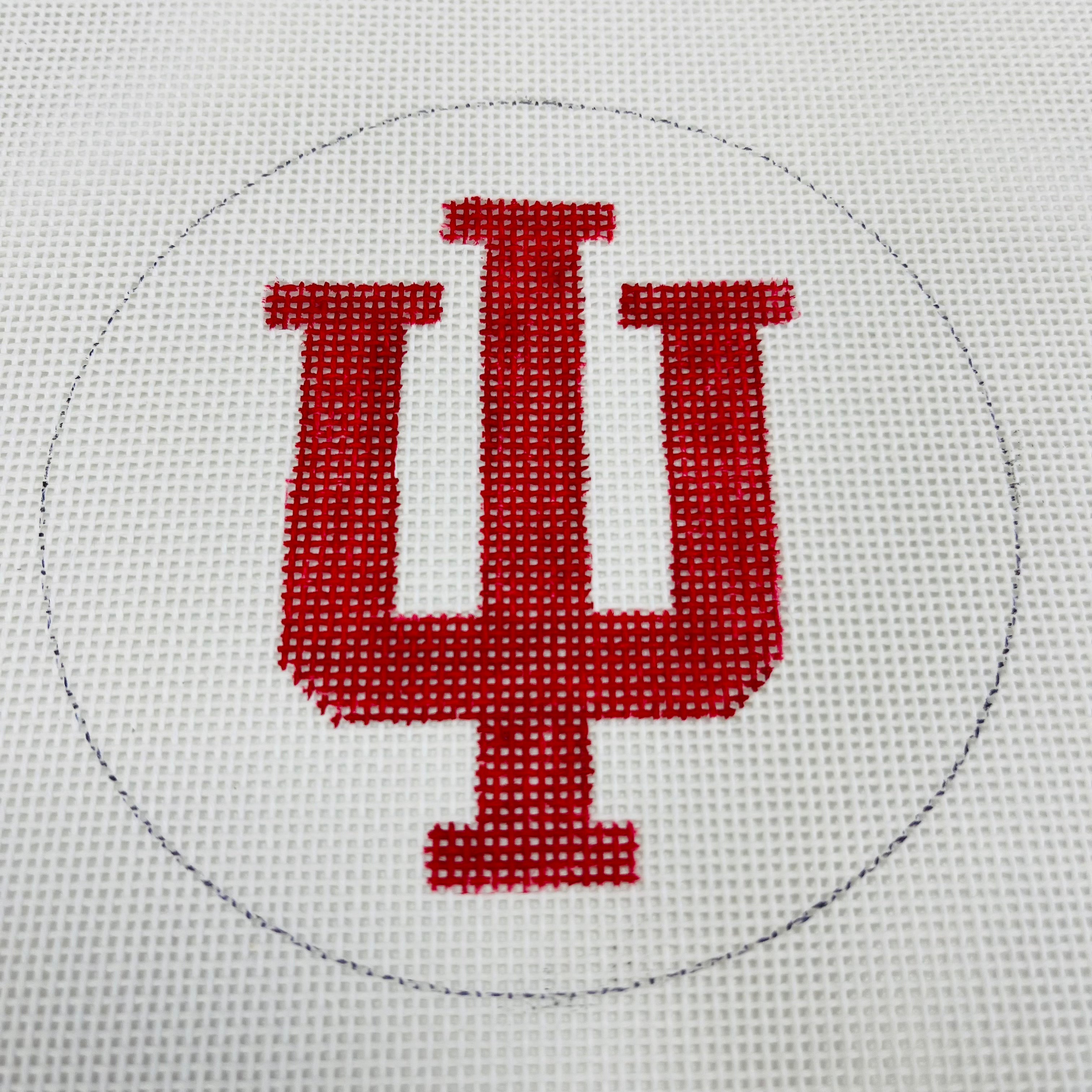 Indiana University Needlepoint Canvas Bargello Needlepoint