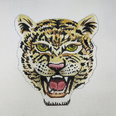Wildcat Head Needlepoint Canvas