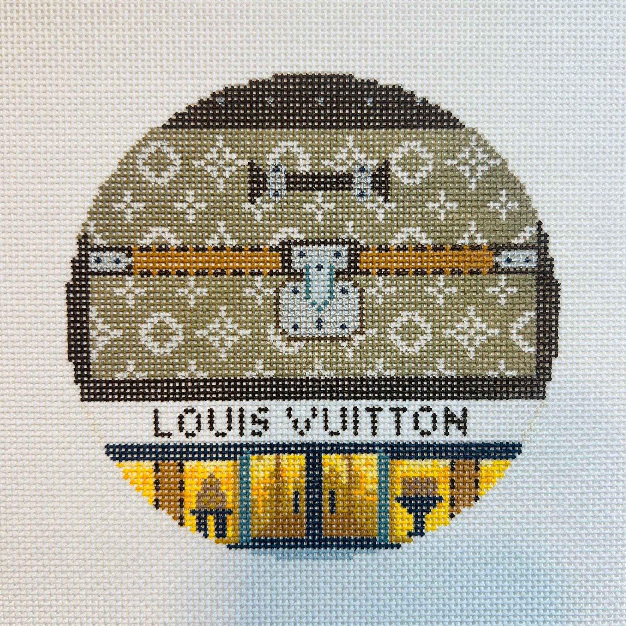 【最終処分SALE】LOUIS VUITTON ロゴ刺繍ストール A-10214 louis-vuitton-storefront-