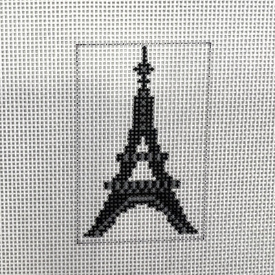 Eiffel Tower Insert Needlepoint Canvas