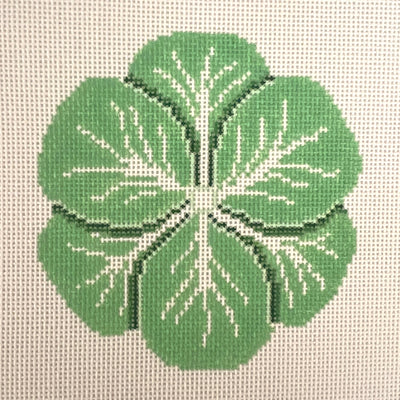 Cabbage Plate Needlepoint Canvas