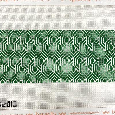 Green Overlap Insert Size BB Needlepoint Canvas