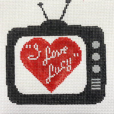 Retro TV- I Love Lucy Needlepoint Canvas