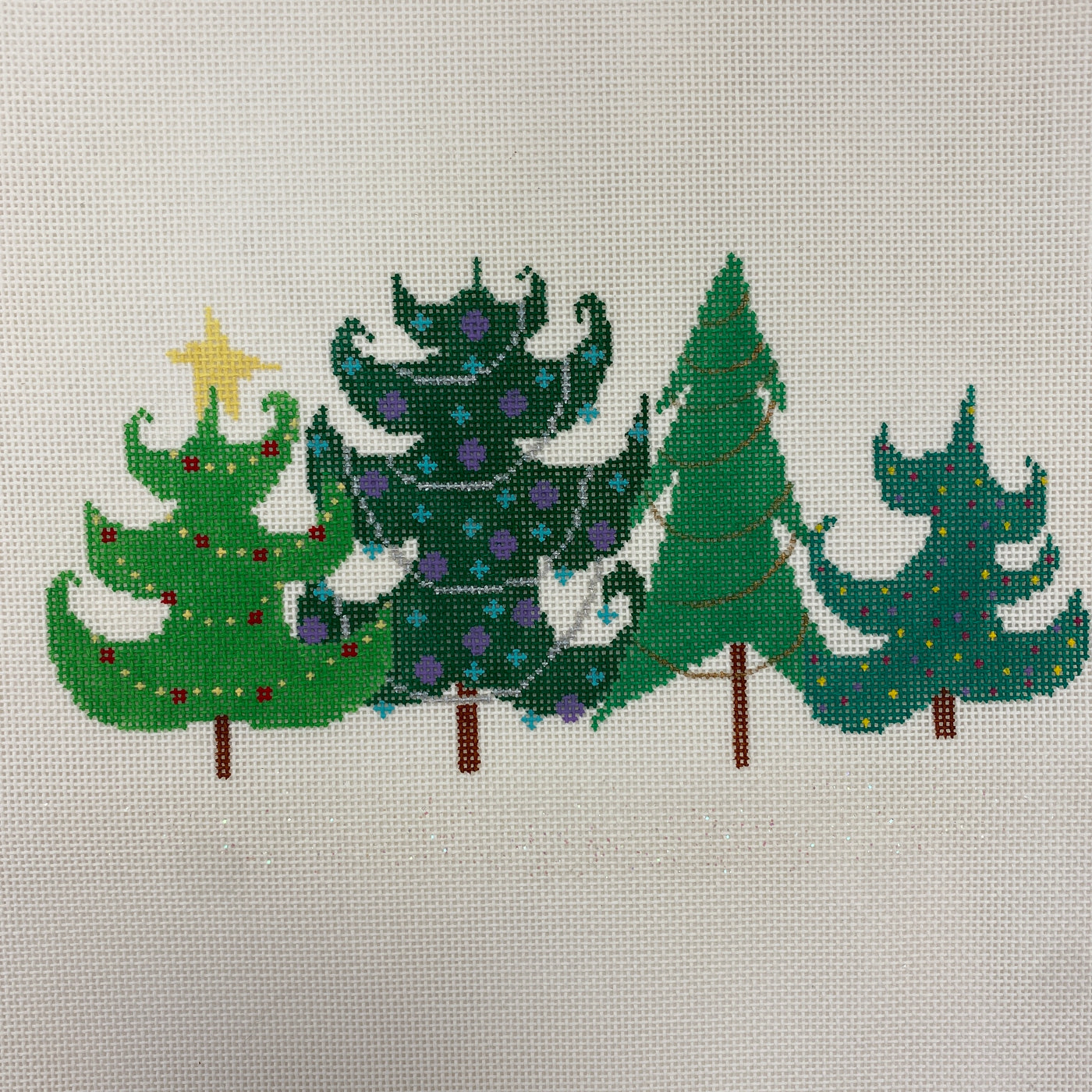 Hopeful Trees - Vintage, with Stitch Guide
