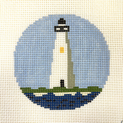 Edgartown Light House Ornament Needlepoint Canvas