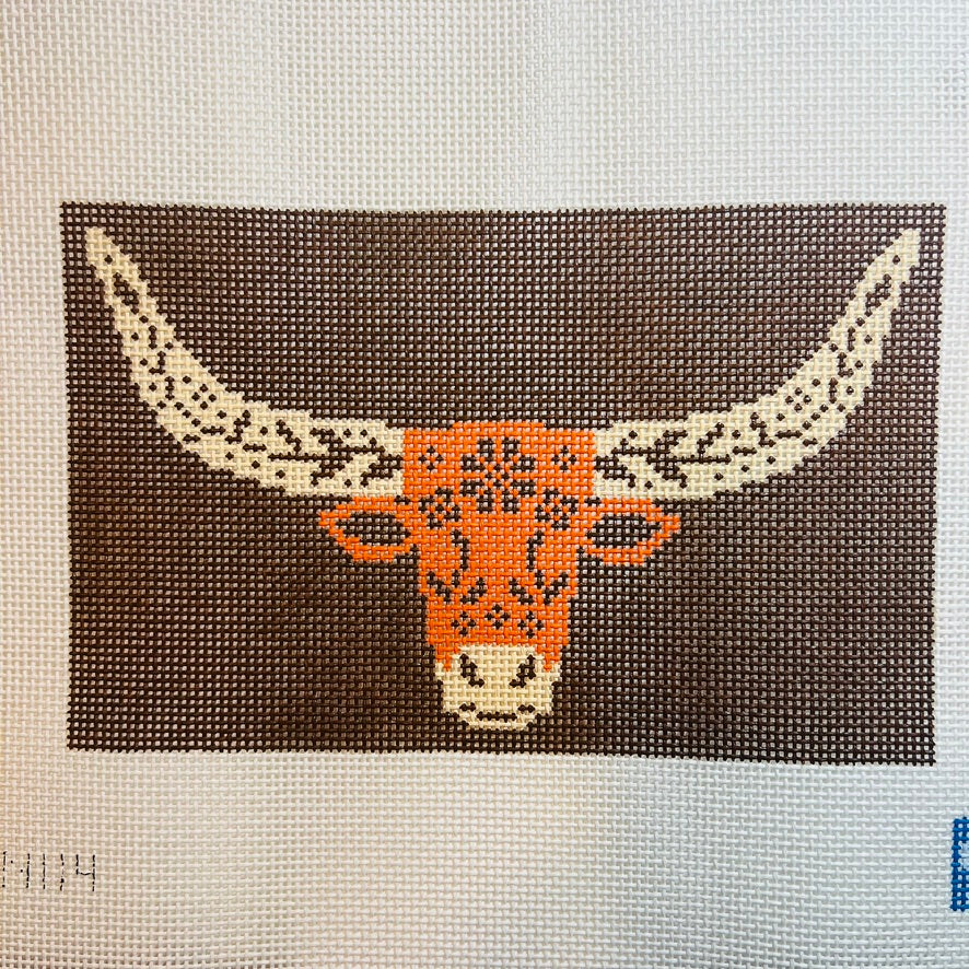 Longhorn on Brown