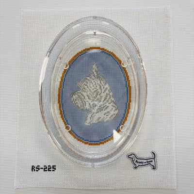 Oval Acrylic Tray for Inserts