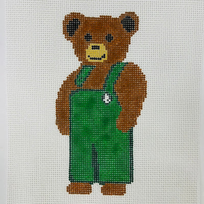Corduroy Bear Needlepoint Canvas