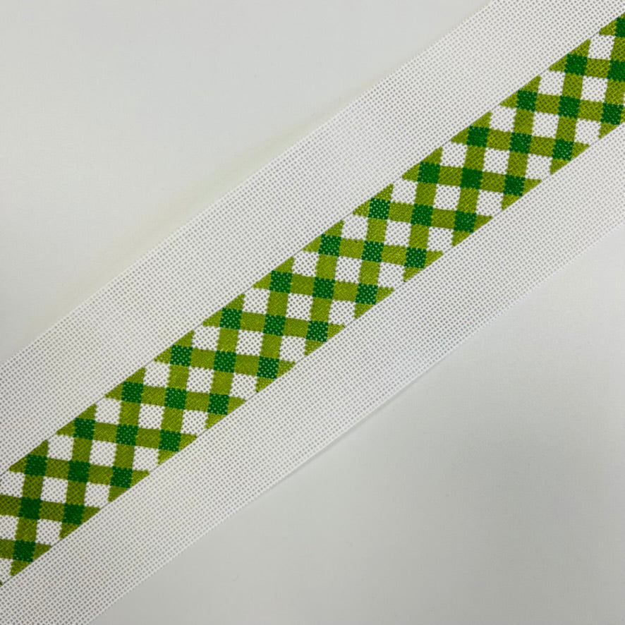 Gingham - Greens - Short Belt