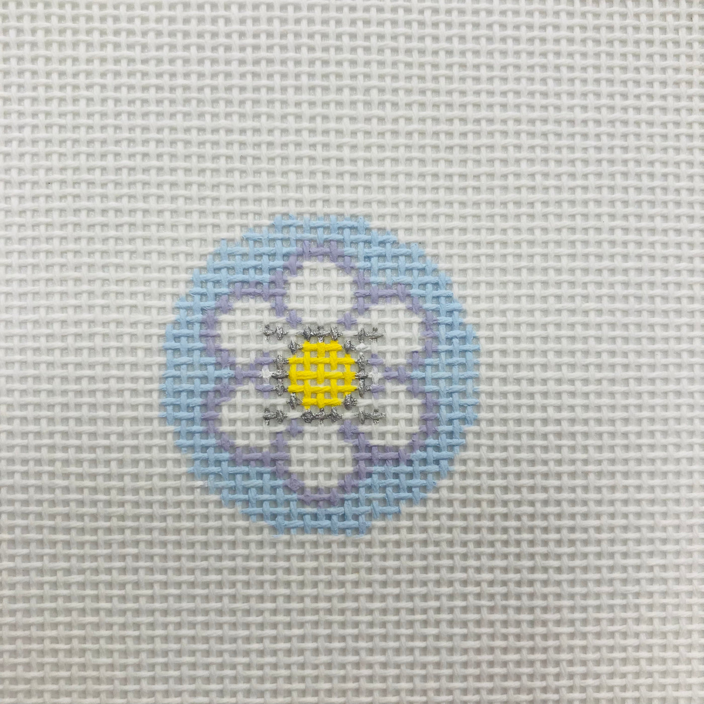 Blue Daisy Mini Clip