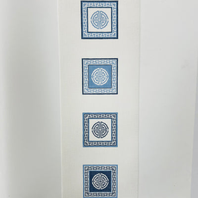 Oriental Symbol Set of 4 coasters Needlepoint Canvas