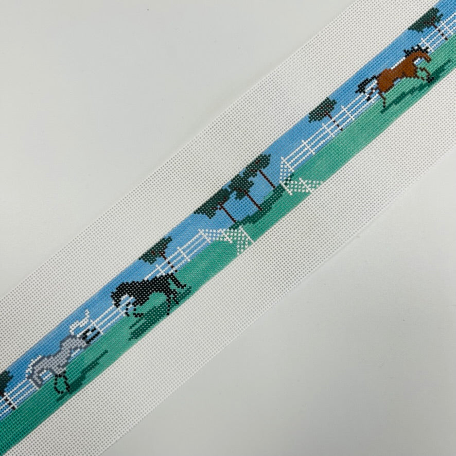 Horses in the Field Belt