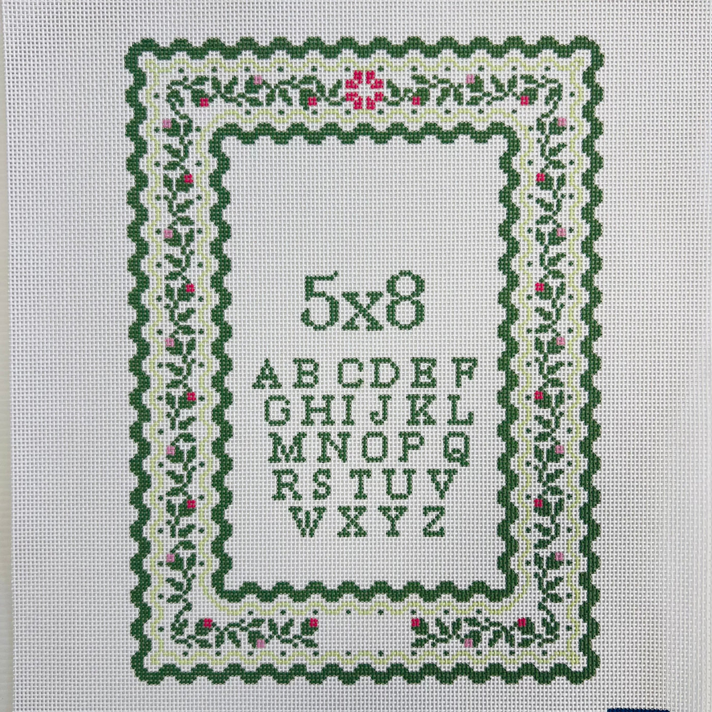 Scalloped Buds Frame