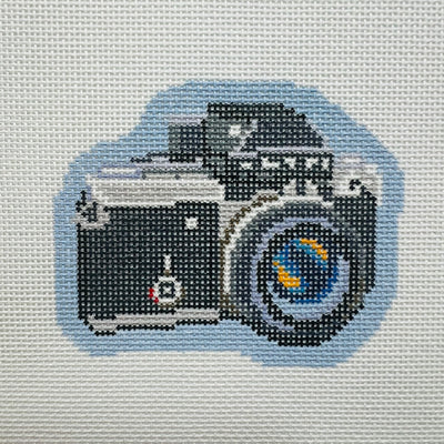 The SLR Camera Needlepoint Canvas