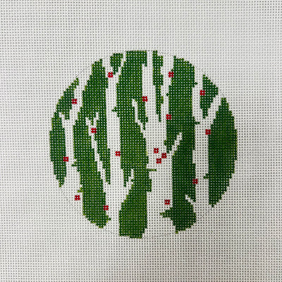 Birch Trees Ornament Needlepoint Canvas