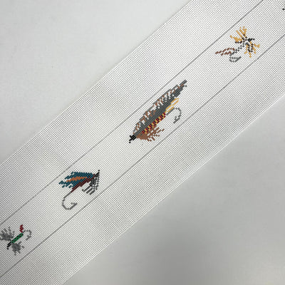 Fly Fish Belt Needlepoint Canvas