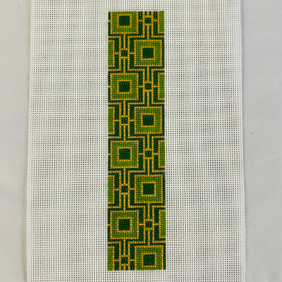 Emerald Key Fob/Bookmark Needlepoint Canvas