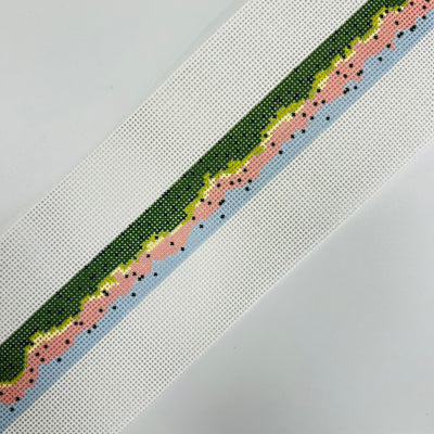 Hatband - Trout Needlepoint Canvas
