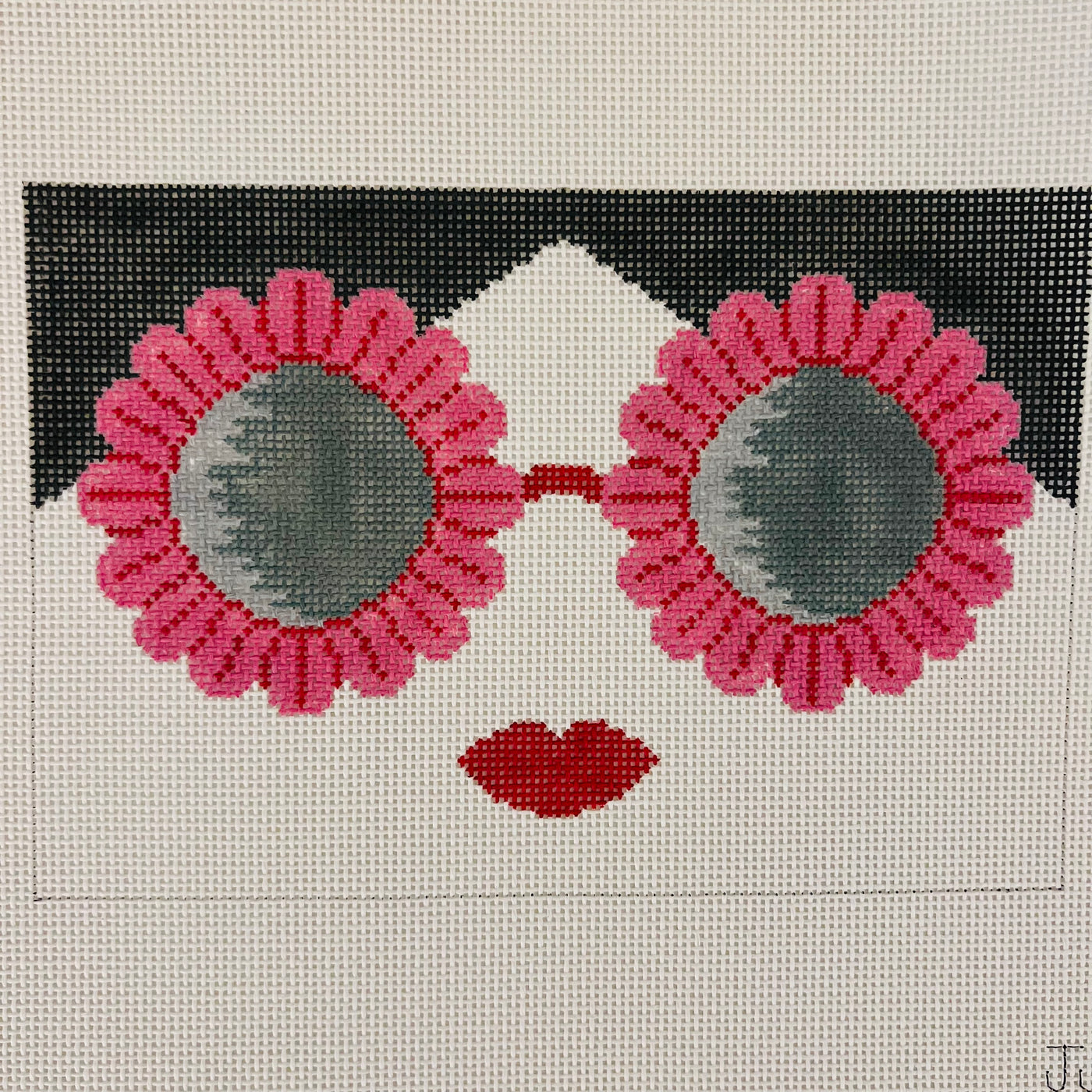 Groovy Glasses Needlepoint Canvas