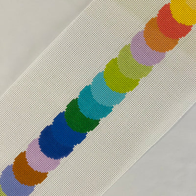 Overlap Bag Strap Needlepoint Canvas