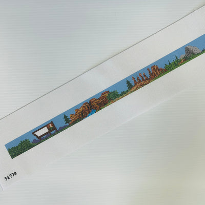 National Parks Belt Needlepoint Canvas