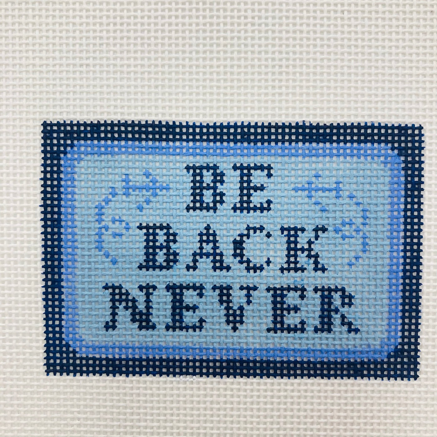 Be Back Never 2 x 3 Insert