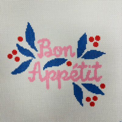 Bon Appetit Needlepoint Canvas