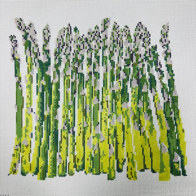 Asparagus Needlepoint Canvas