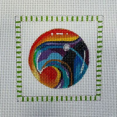 Marble Square Needlepoint Canvas
