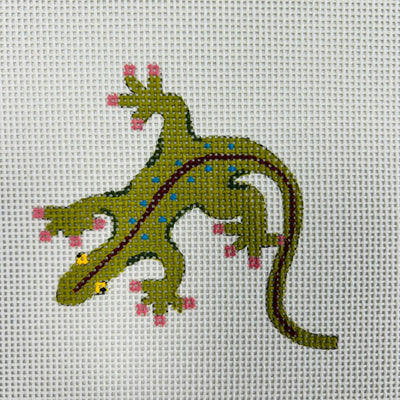 Gecko Needlepoint Canvas