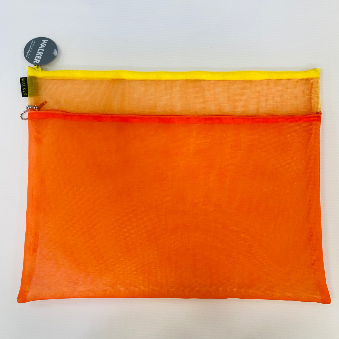 Walker Mesh Project Bag 11" x 14" double zip