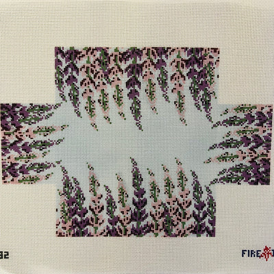 Lupine Brick Needlepoint Canvas