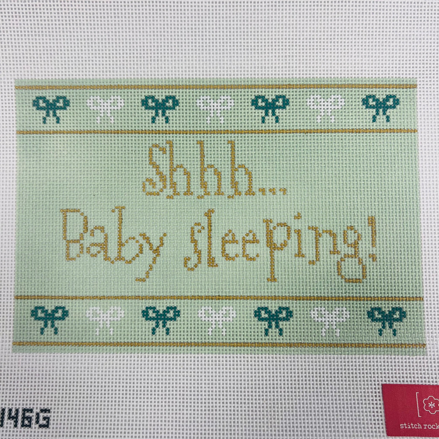 Shhh... Baby Sleeping - Green