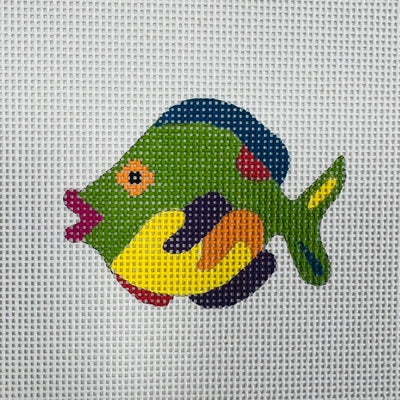 Colorful Fish Needlepoint Canvas