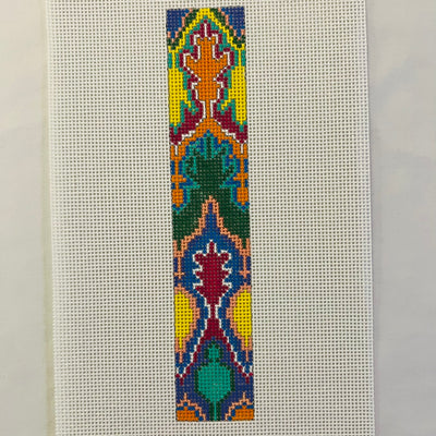 Colorful Moroccan Key Fob Needlepoint Canvas