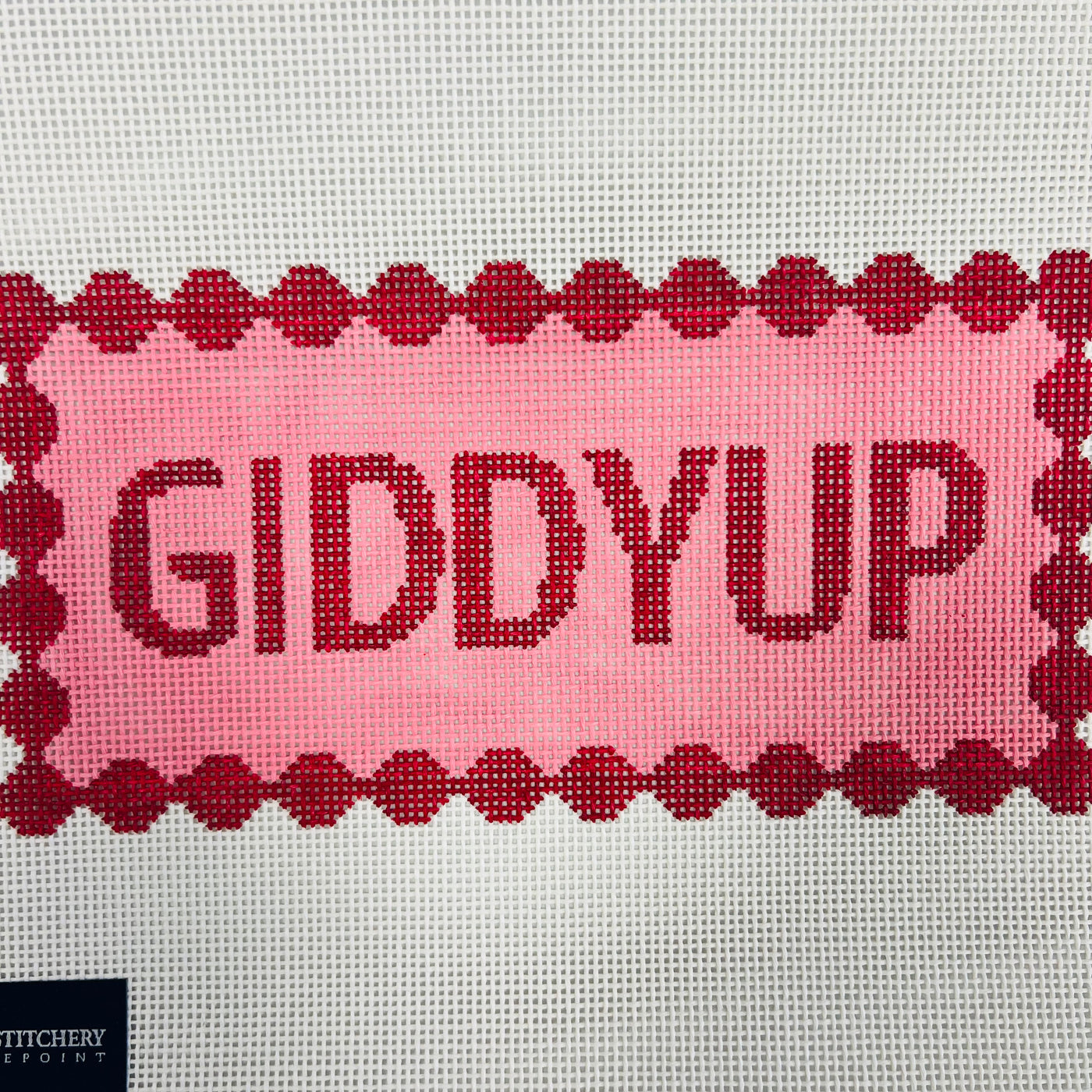 Giddy Up Needlepoint Canvas