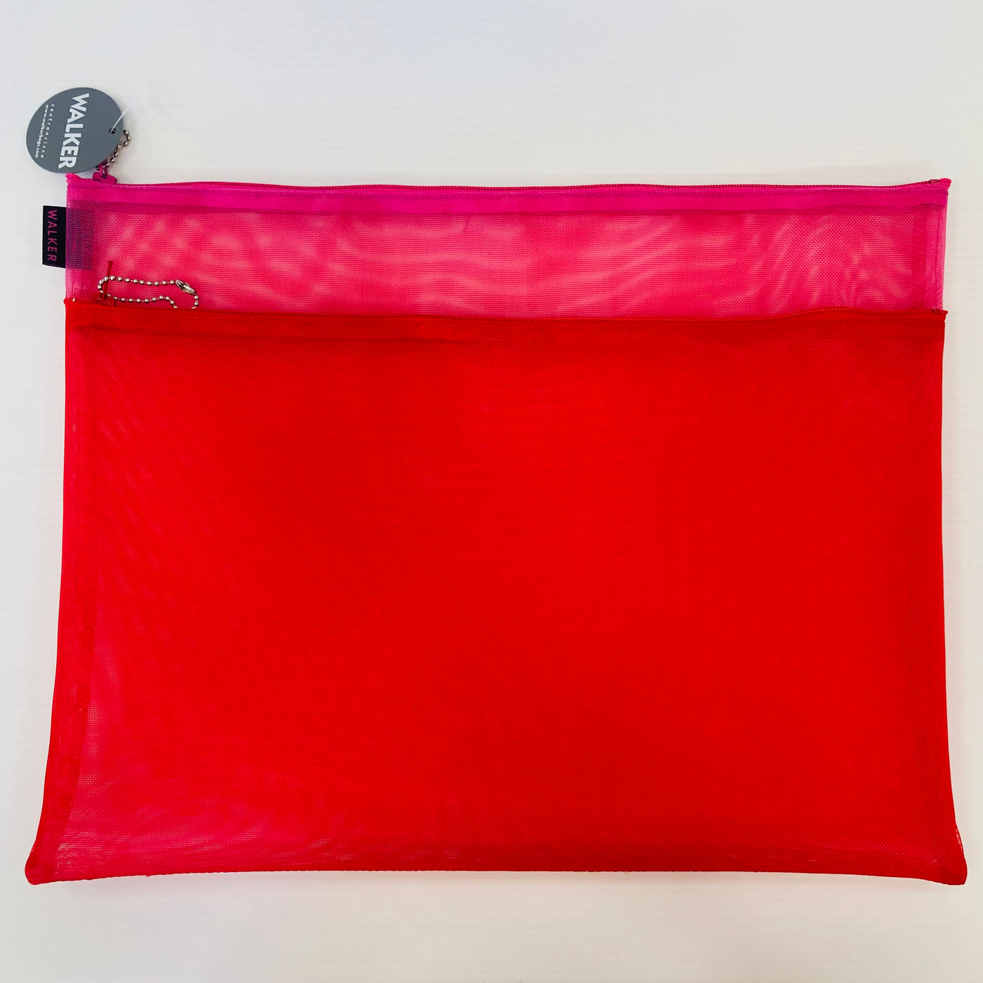 Walker Mesh Project Bag 11" x 14" double zip