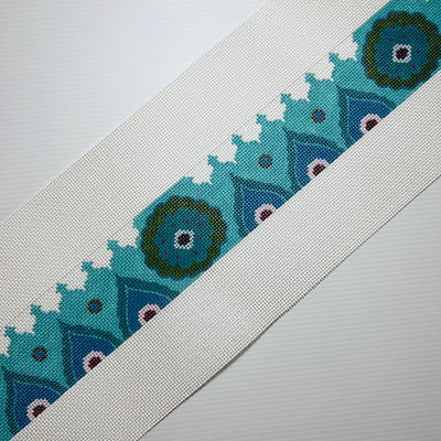 Teals Bag Strap Needlepoint Canvas