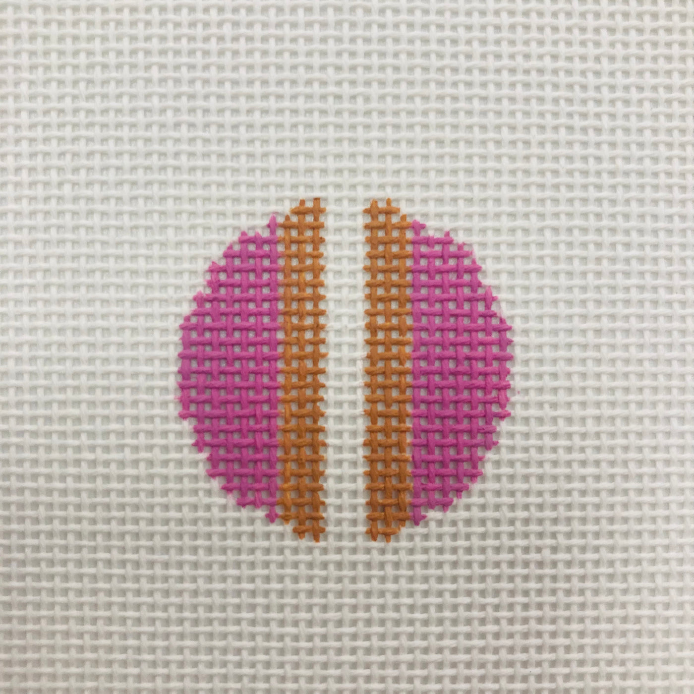 Lavender Simple Stripes Mini Clip