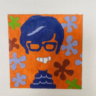 Austin Powers Coaster Needlepoint Canvas