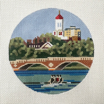 Head of the Charles Needlepoint Canvas